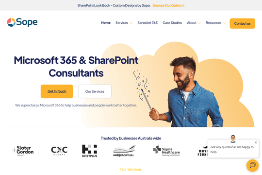 site profile thumbnail