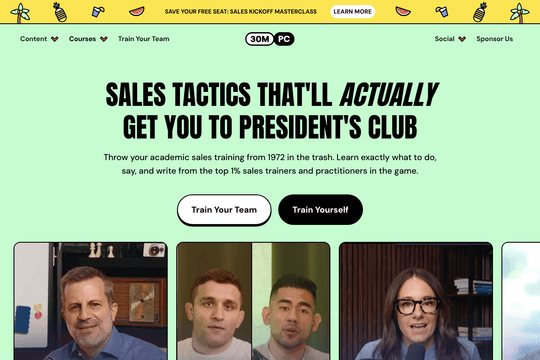 30MPC - There's an easier way to President's Club [2025] thumbnail