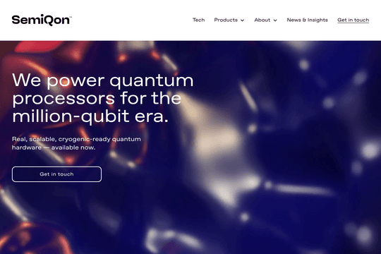 Semiqon - Real, scalable, cryogenic-ready quantum hardware thumbnail