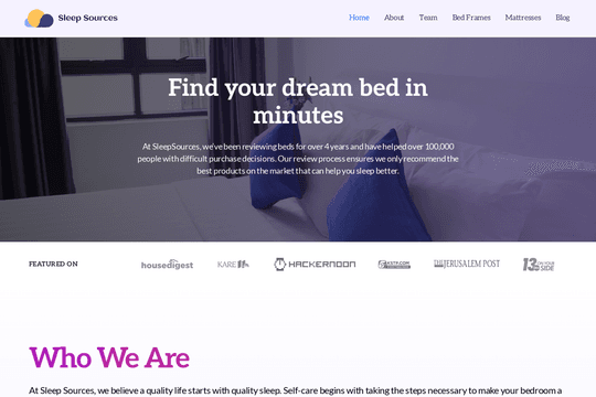 site profile thumbnail