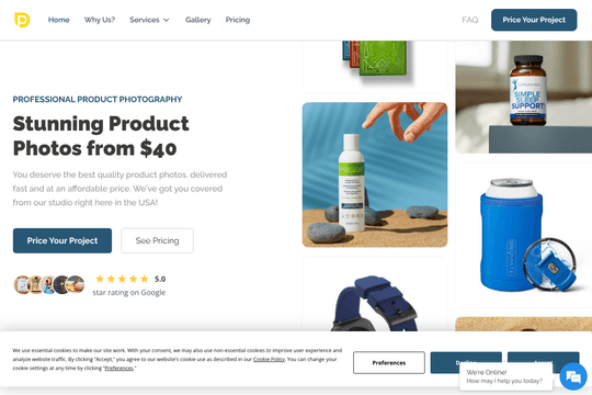 ProfessionalProductPhotography.com thumbnail