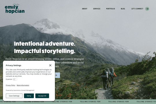 site profile thumbnail