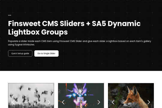site profile thumbnail
