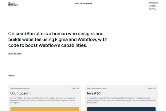 site profile thumbnail