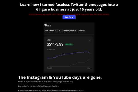 site profile thumbnail