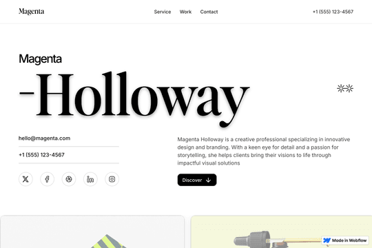 site profile thumbnail