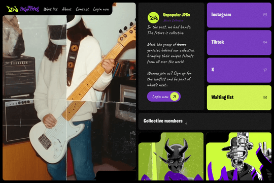 site profile thumbnail