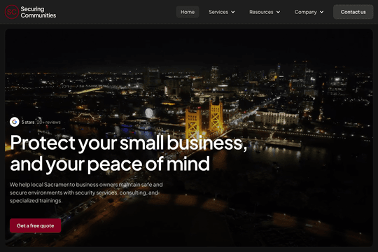 site profile thumbnail