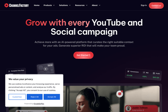 site profile thumbnail