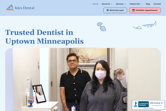 site profile thumbnail