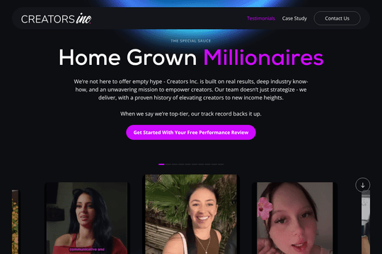 site profile thumbnail