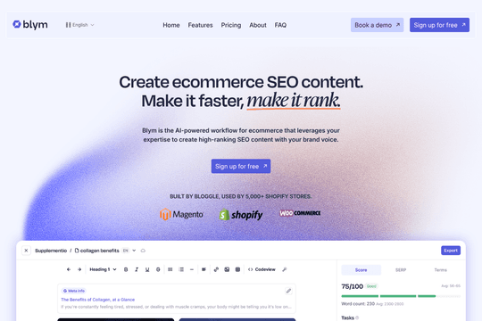 site profile thumbnail