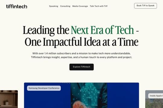site profile thumbnail