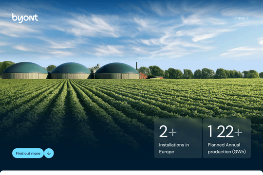 Byont - Every molecule counts.We turn it into biogas. thumbnail