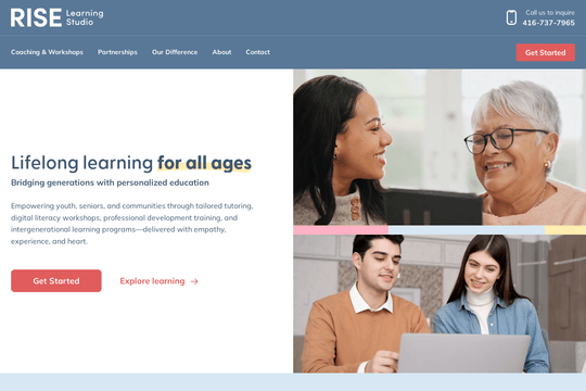 site profile thumbnail