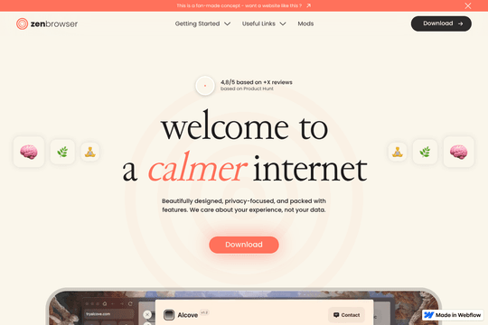 site profile thumbnail