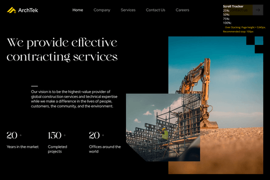 site profile thumbnail