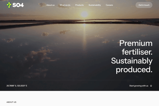 SO4 | Premium fertiliser. Sustainably produced. thumbnail