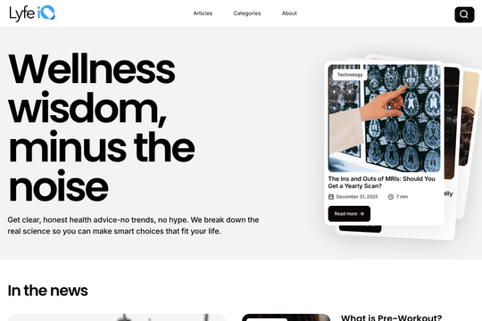 site profile thumbnail