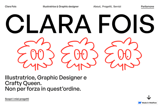 Clara Fois - Illustrator and Graphic designer portfolio thumbnail