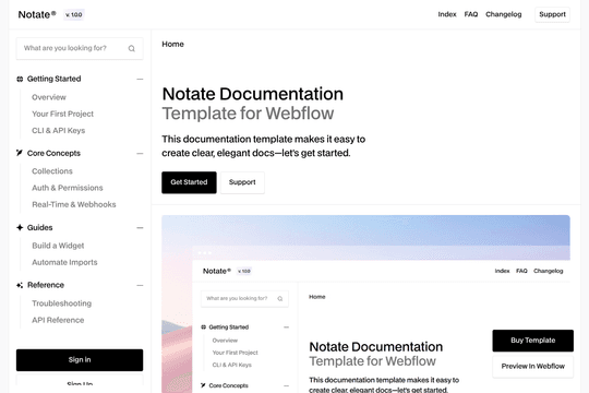 site profile thumbnail