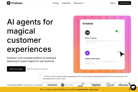 site profile thumbnail