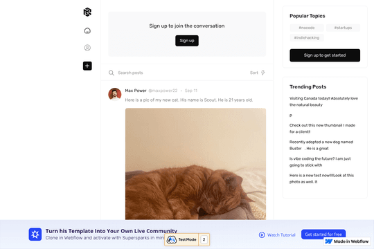 site profile thumbnail