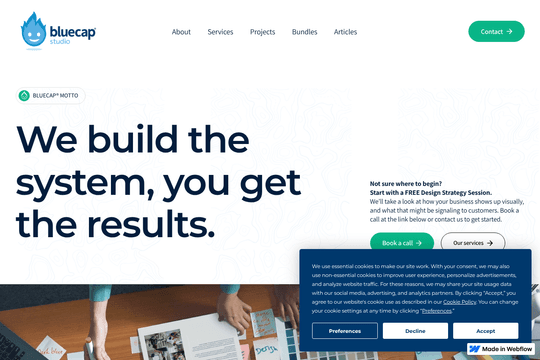 Bluecap Studio | Top Creative Agency for Brand & Design - Los Angeles, CA thumbnail