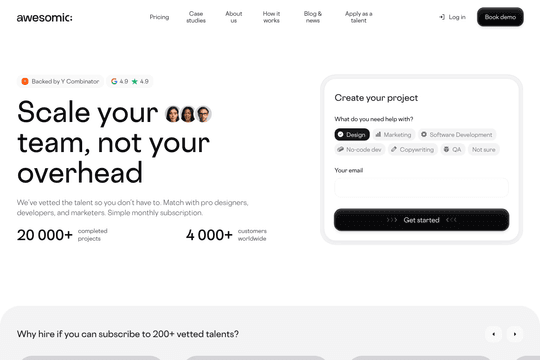 site profile thumbnail