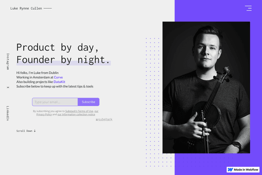 site profile thumbnail