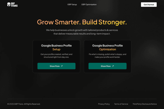 site profile thumbnail