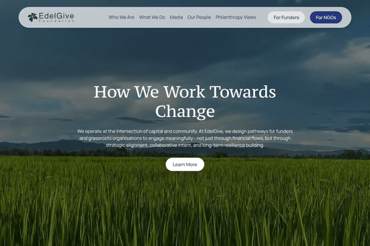 EdelGive Web 2026 thumbnail