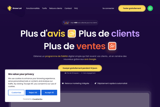 site profile thumbnail