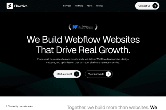 Flowtive - Webflow Design & Development Agency thumbnail