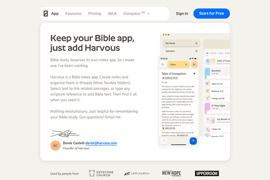 site profile thumbnail