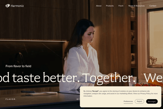 Harmoniz Website thumbnail