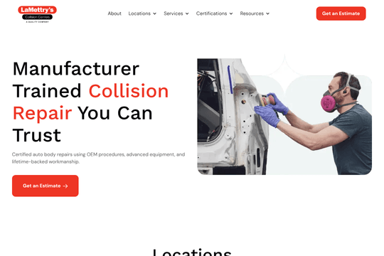 LaMettry's Collision — 13-Location Minnesota Collision Group thumbnail
