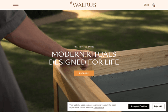 Walrus Wellness - Modern Ice Bath & Cold Plunge Tub thumbnail