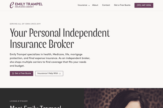 site profile thumbnail