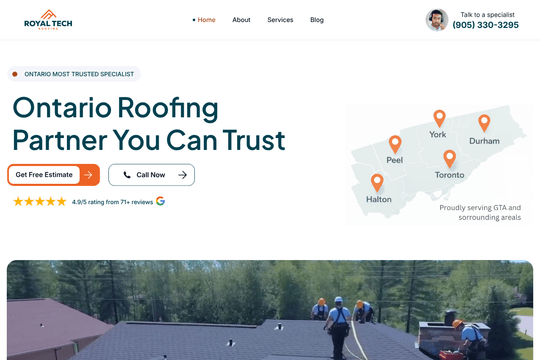 Royal Tech Roofing – Professional Roofing Services in Ontario thumbnail