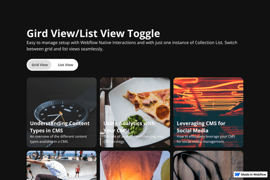 site profile thumbnail