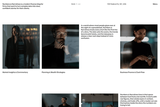 Numbers & Narratives thumbnail