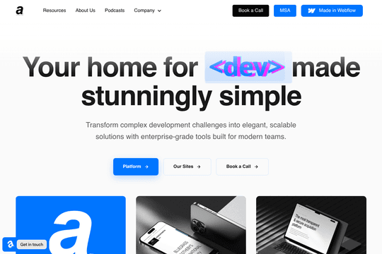 site profile thumbnail