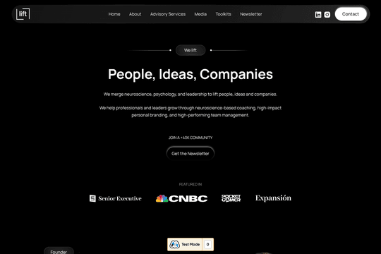 site profile thumbnail