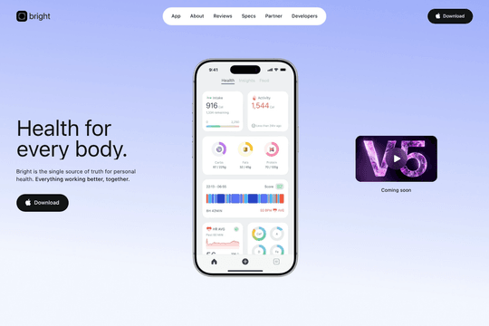 Bright OS - Your Super App for Health thumbnail