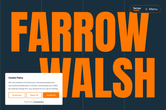 Farrow Walsh | Civil Engineering Brand & Digital Repositioning thumbnail