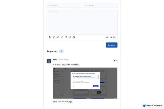 site profile thumbnail
