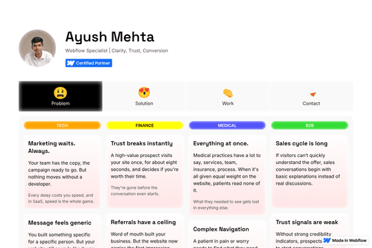 site profile thumbnail