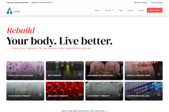 site profile thumbnail