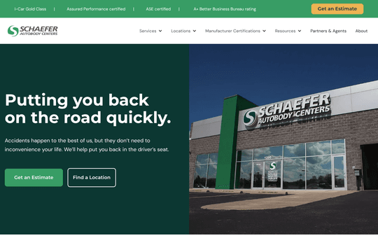 Schaefer Autobody Centers — Missouri & Illinois Collision Group thumbnail